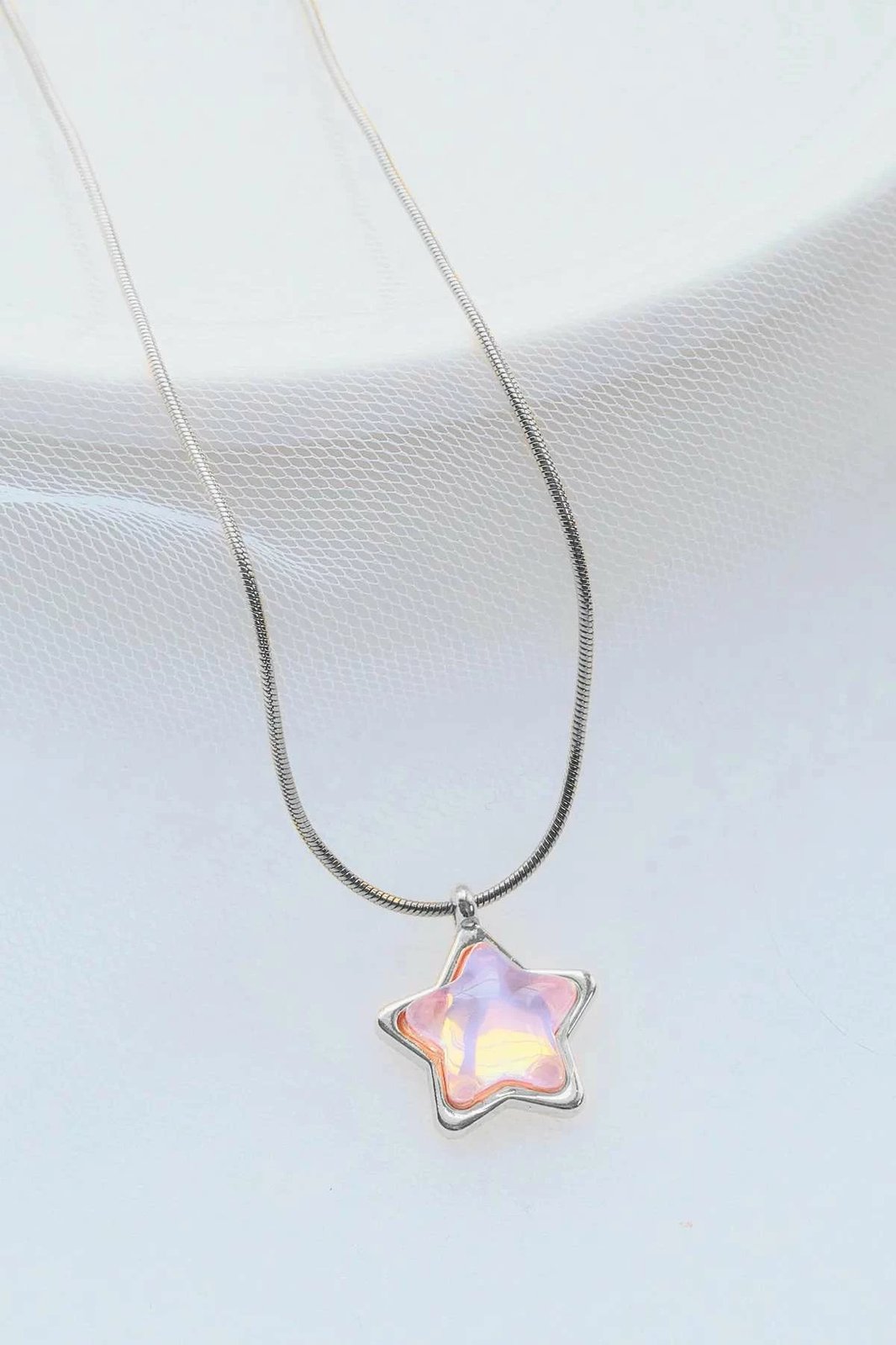 Varëse qafe Jumeon, ngjyrë argjendi, Gms-Yldzpem-Kly