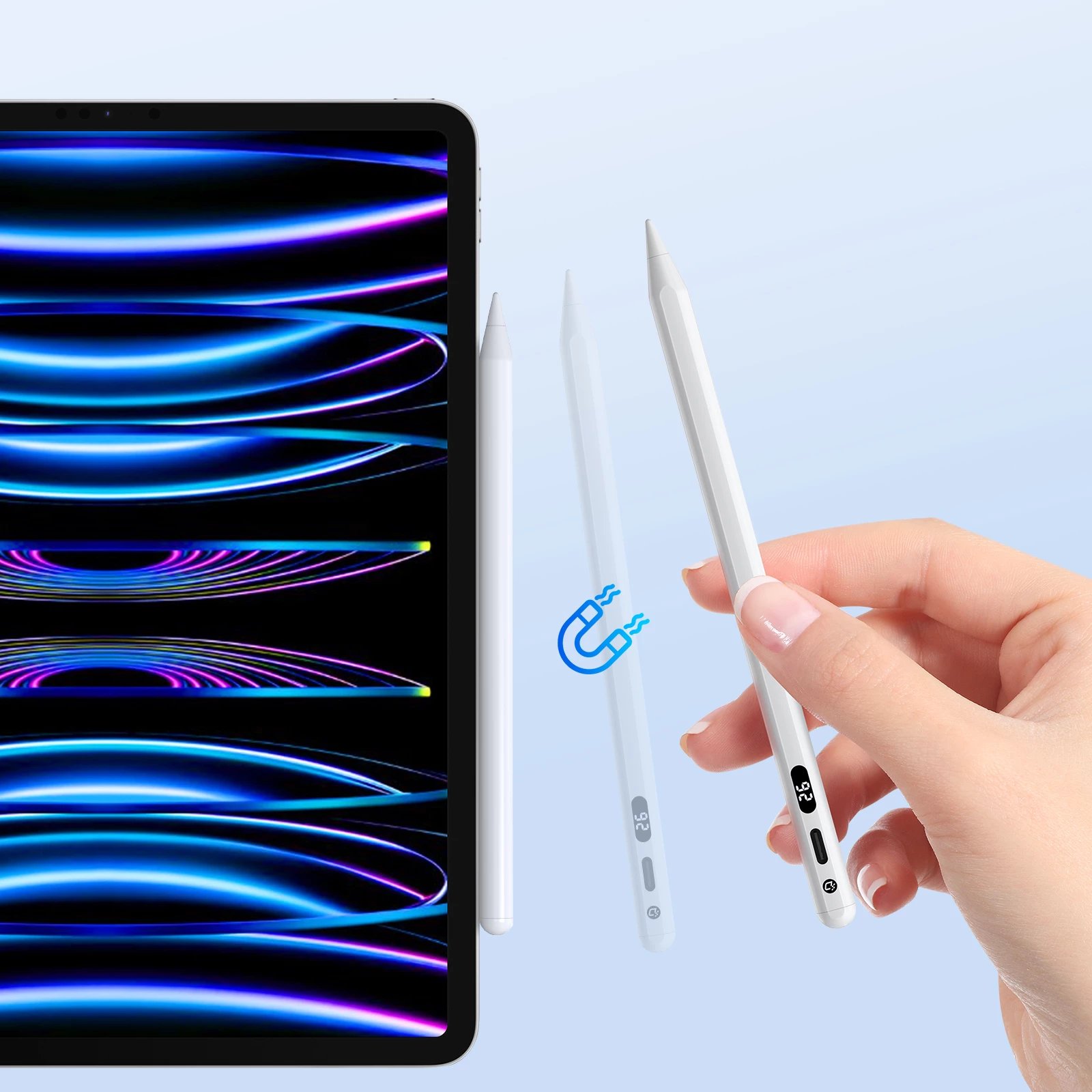 Stylus pen Dux Ducis SP-02 për iPad, Bardhë Stylus pen Dux Ducis SP-02 për iPad, Bardhë