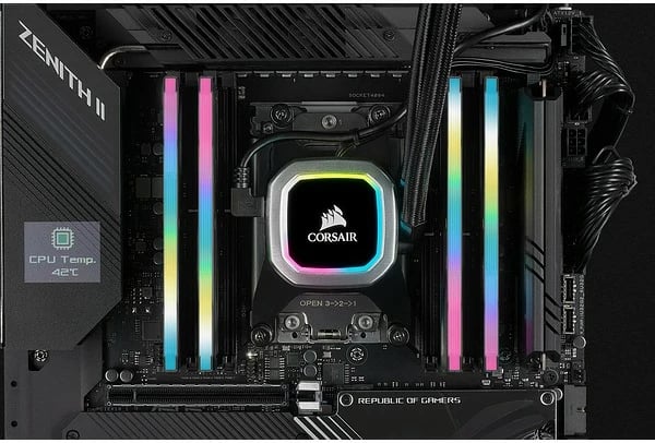 RAM Memorje Corsair Vengeance RGB Pro SL 32GB (2x16GB) 3600MHz DDR4, e zezë