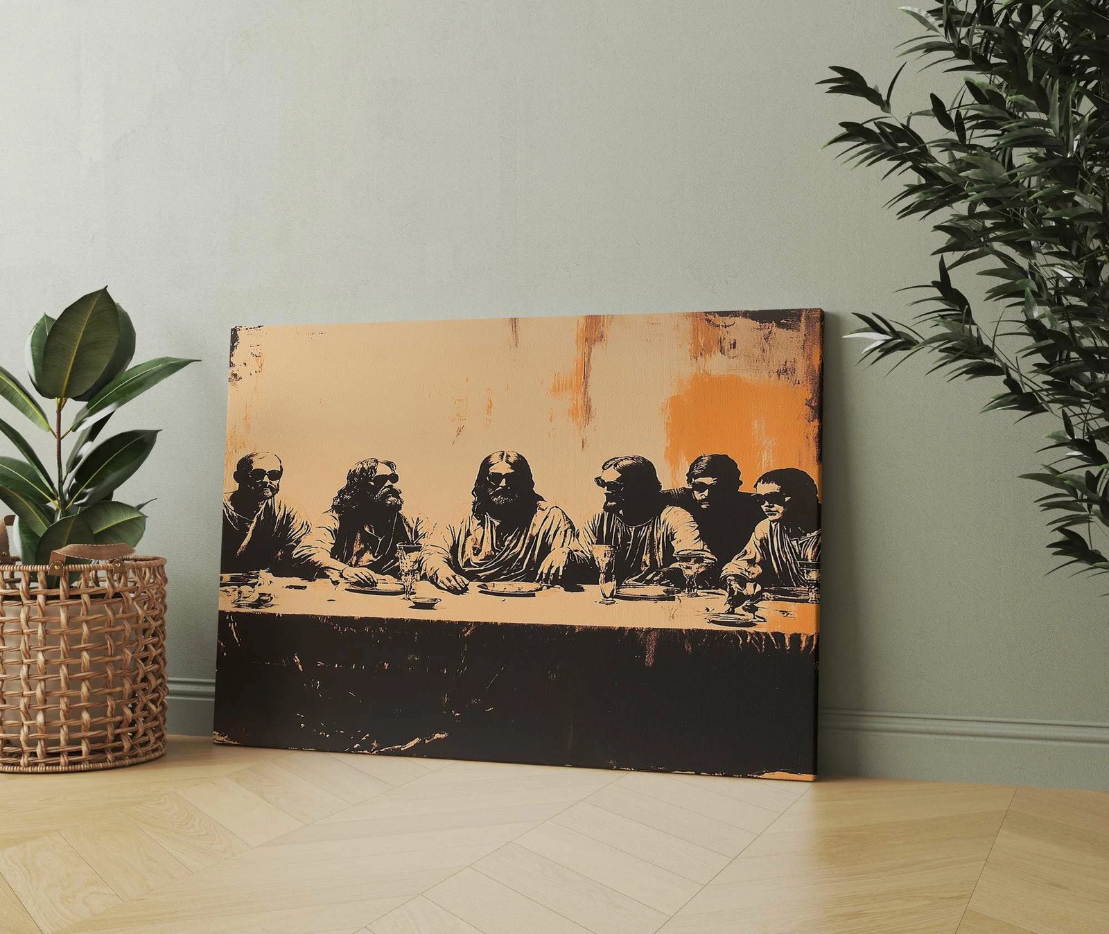 Pikturë dekorative në kanavacë, shumëngjyrëshe, Wallity, Hm_Cnvs26-34, 50x70cm