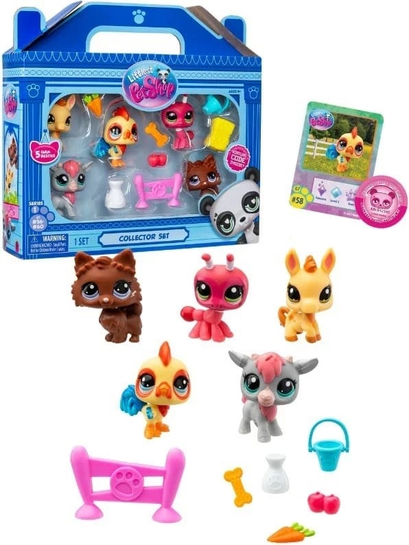 Set lodrash Littlest Pet Shop Farm me 5 figura