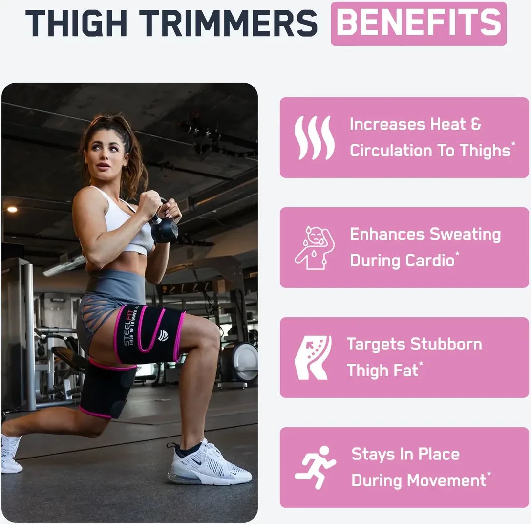 Rrip për djegie të yndyrës në kofshë - Adjustable Thigh Trimmers