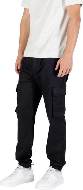 Pantallona Calvin Klein Jeans meshkuj, të zeza Pantallona Calvin Klein Jeans meshkuj, të zeza