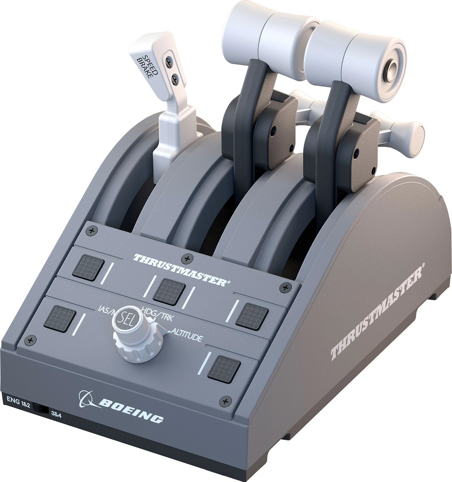 Throttle quadrant Thrustmaster TCA Boeing Edition për PC/Xbox, gri