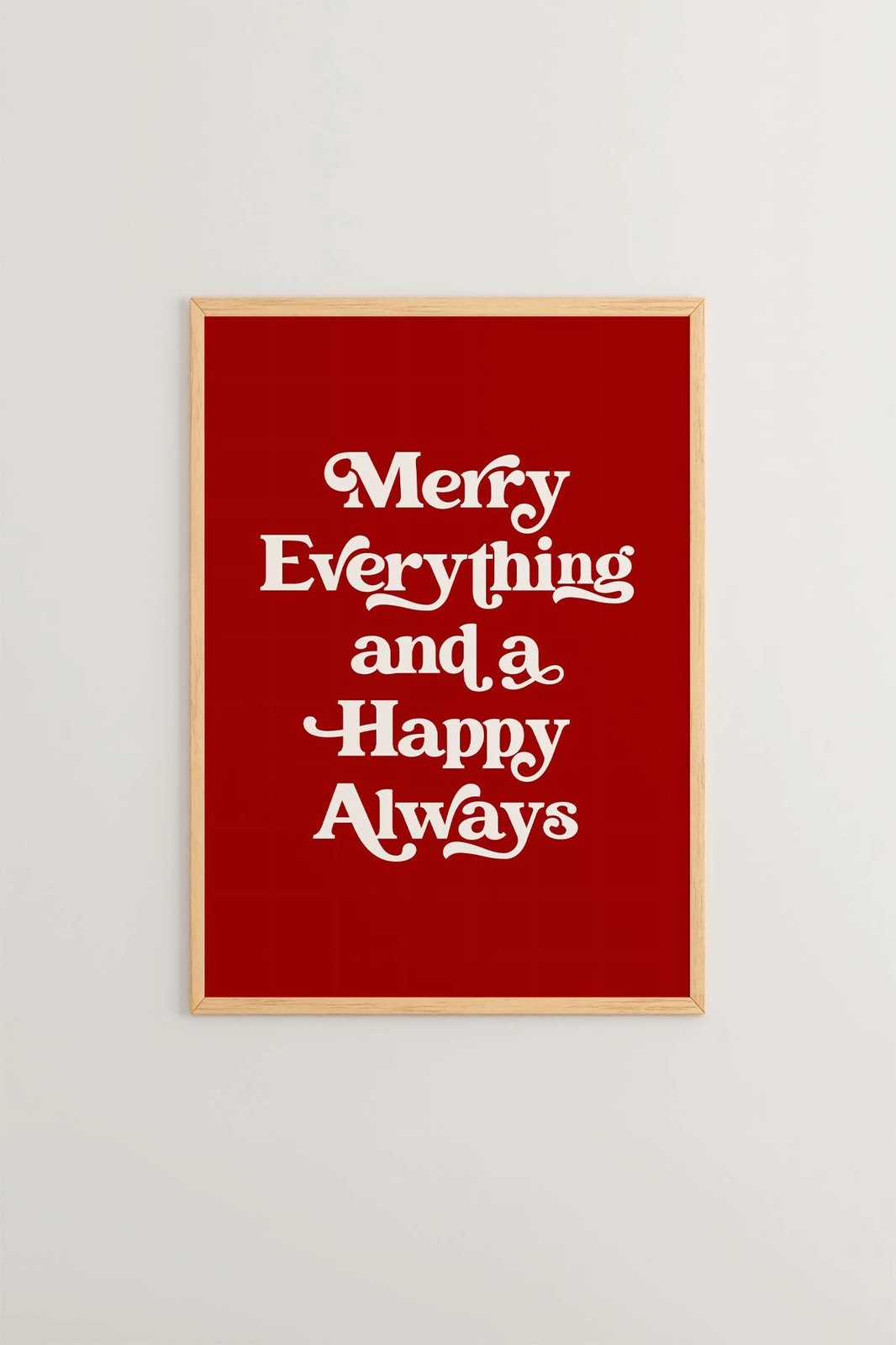 Pikturë dekorative me kornizë, shumëngjyrëshe, Wallity, Nwyearsngmdl95, 33x48cm