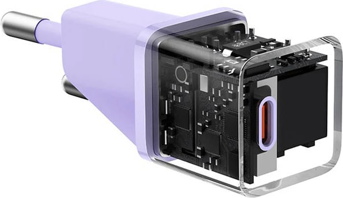 Karikues muri mini Baseus GaN5, 20W, Type-C, vjollcë