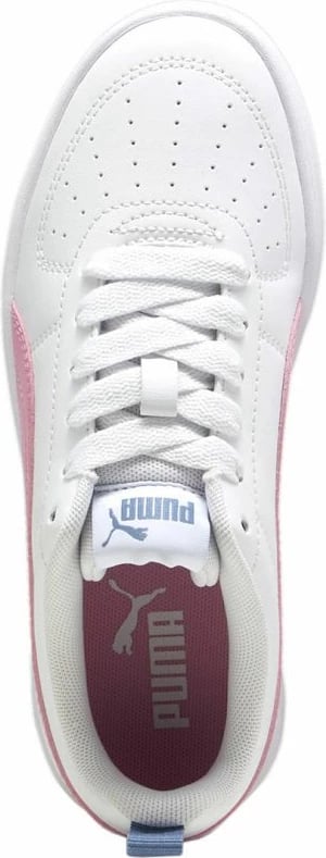 Atlete për fëmijë Puma, të bardha dhe rozë