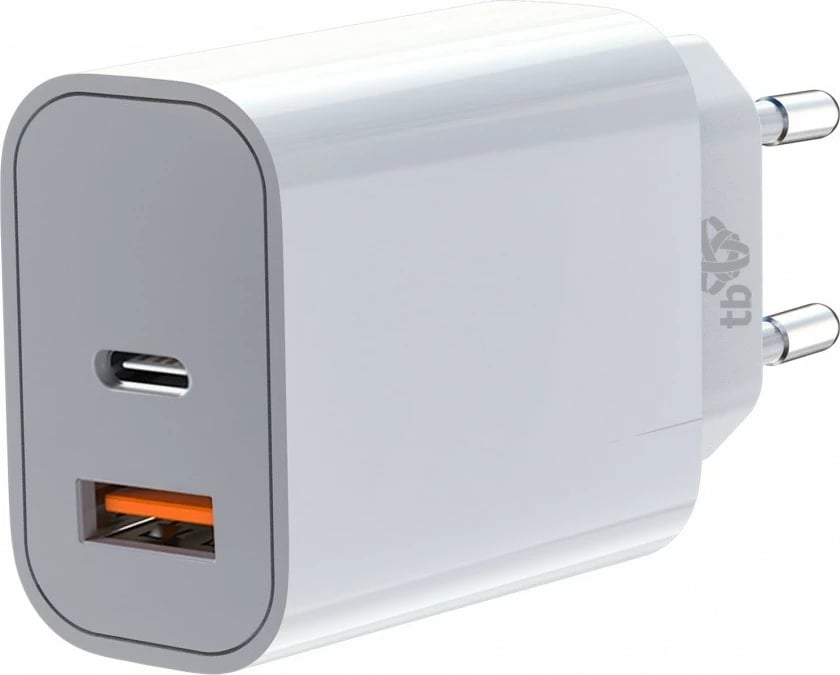 Karikues muri TB AZTBXUL2USB3ACW, 2x3A, USB C + USB A, 20W, Bardhë
