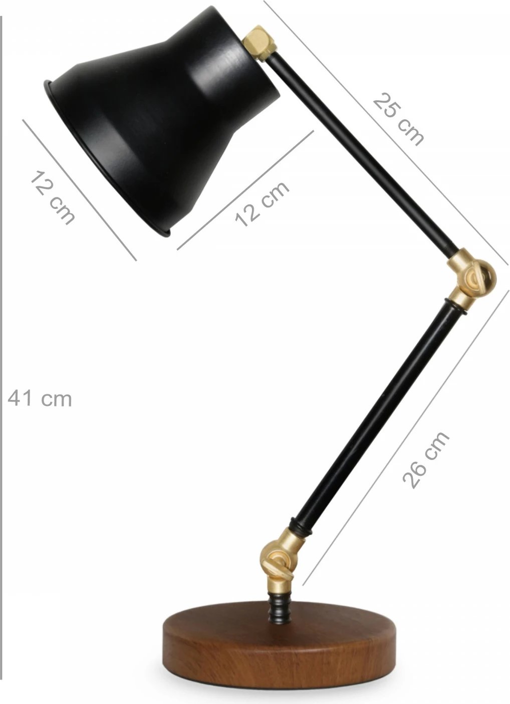 Llambë tavoline Opviq, AYD-2868, ngjyrë e zezë