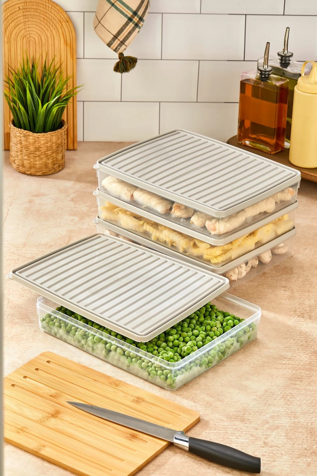 Set kuti për organizim (4 copë), Hermia, VITABOX4'LÜ-KREM 2,8LT