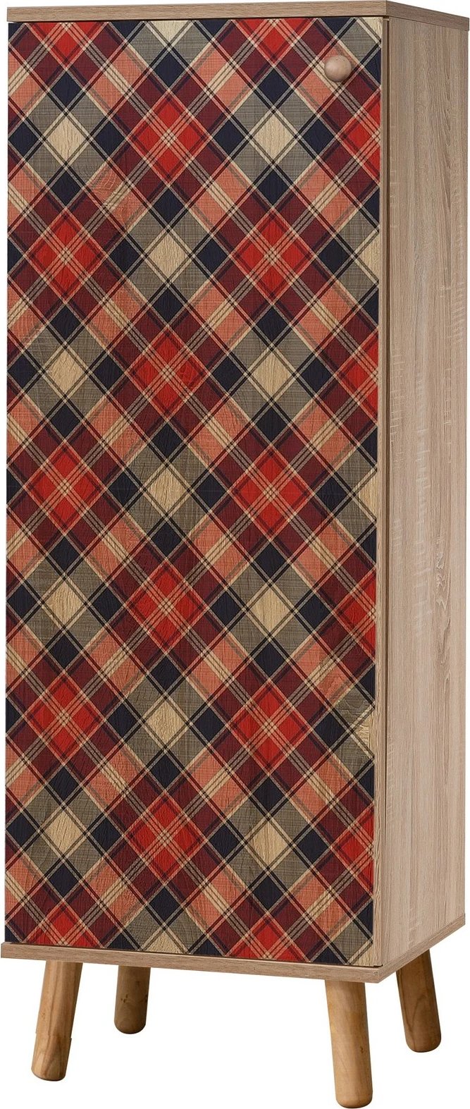 Set mobiljesh për korridor, ngjyrë sonomo dhe kaltër e errët, Skye Decor, 938 - 1048