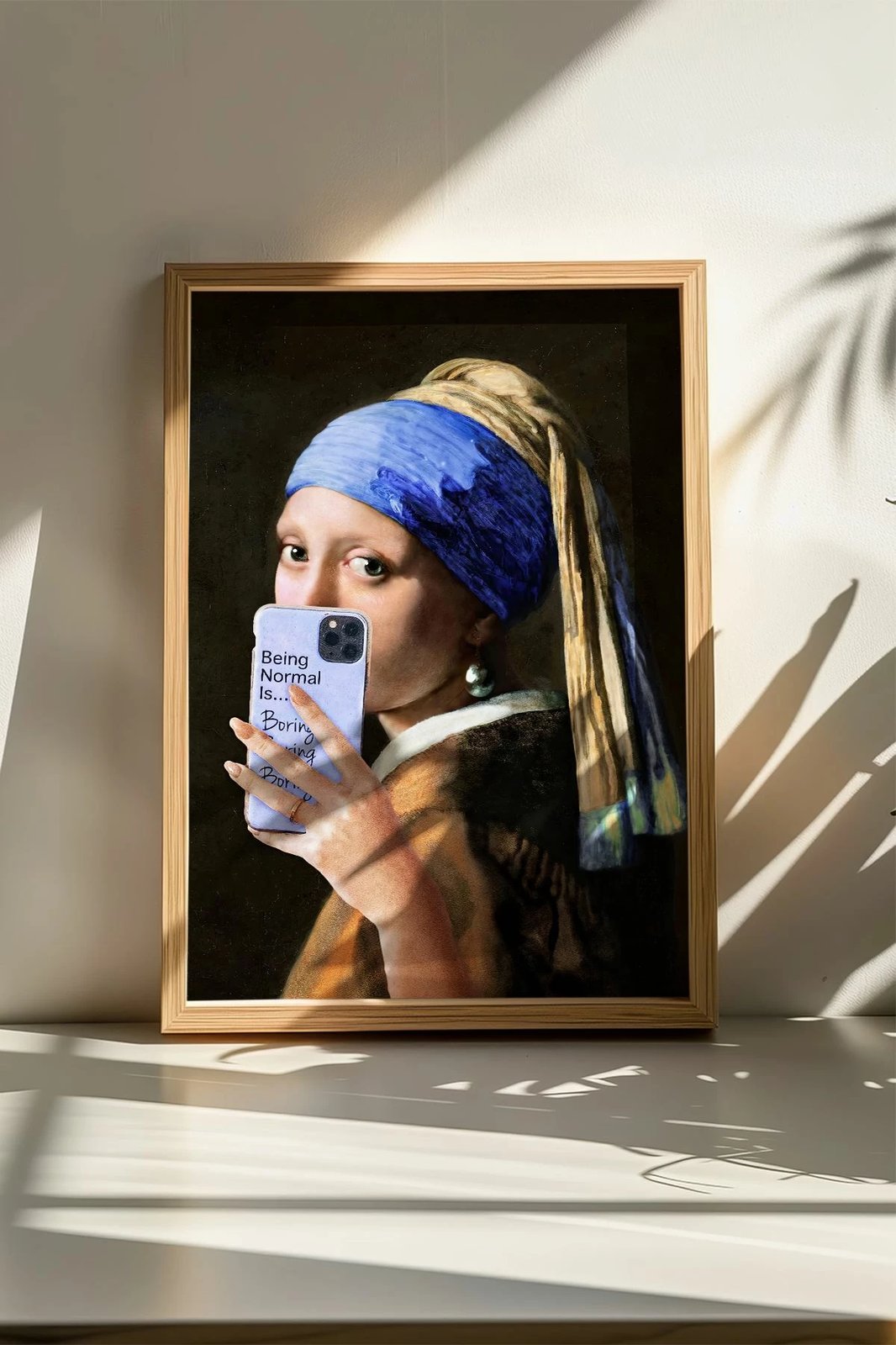 Pikturë dekorative me kornizë, shumëngjyrëshe, Artsmdftek37-5070, 50x70cm