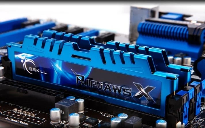 RAM Memorje G.SKILL RipjawsX 16GB (2x8GB), DDR3, 2400MHz, CL11, me radiator, Set