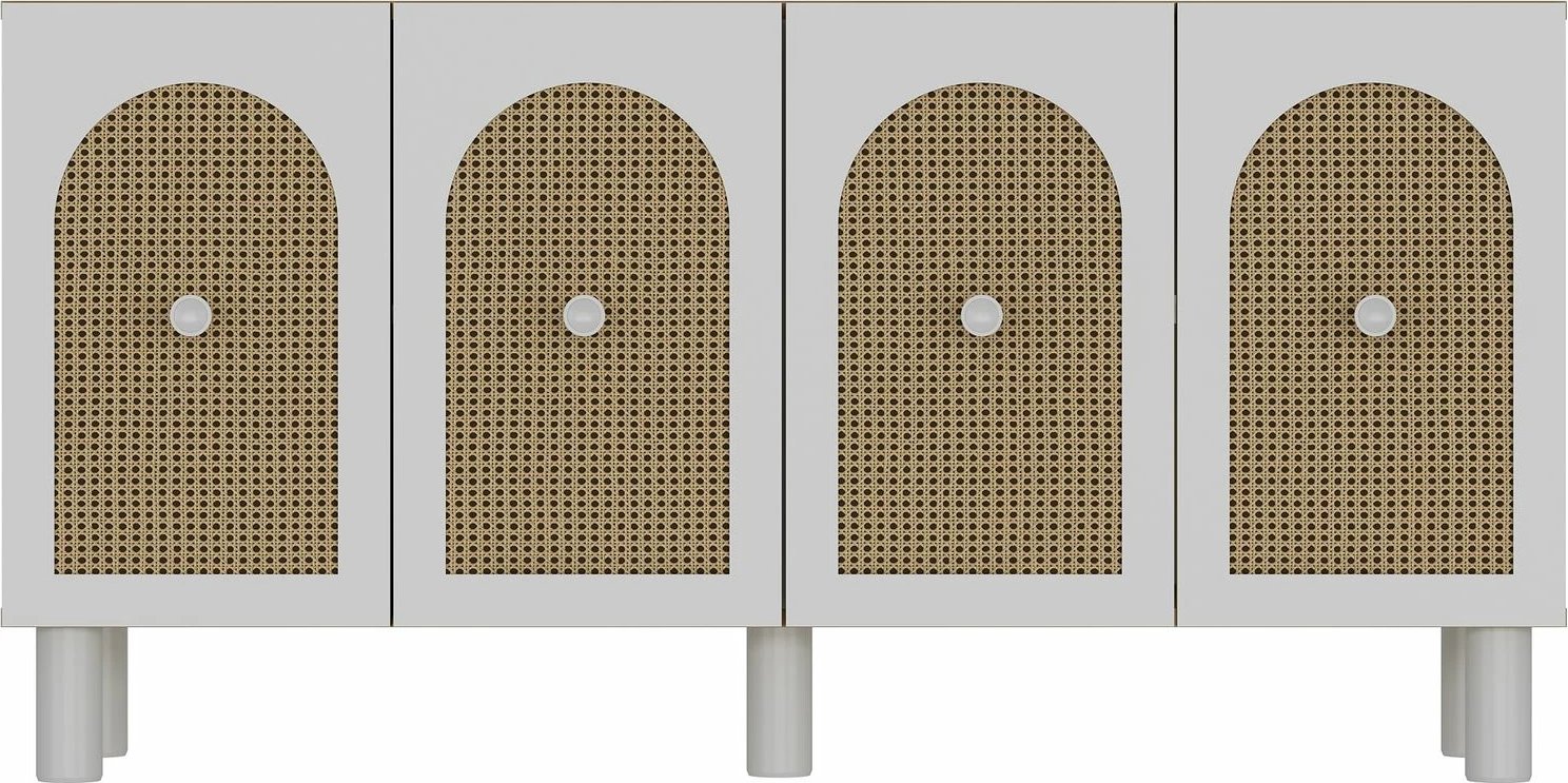 Konsol Skye Decor, ngjyrë lis safir, hazeran