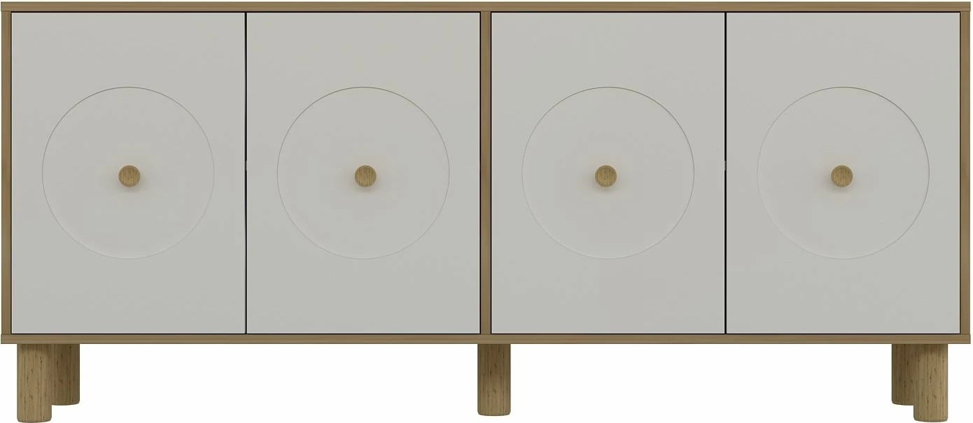 Konsol Skye Decor, Deren KX180 Bohem, lis safir, e bardhë