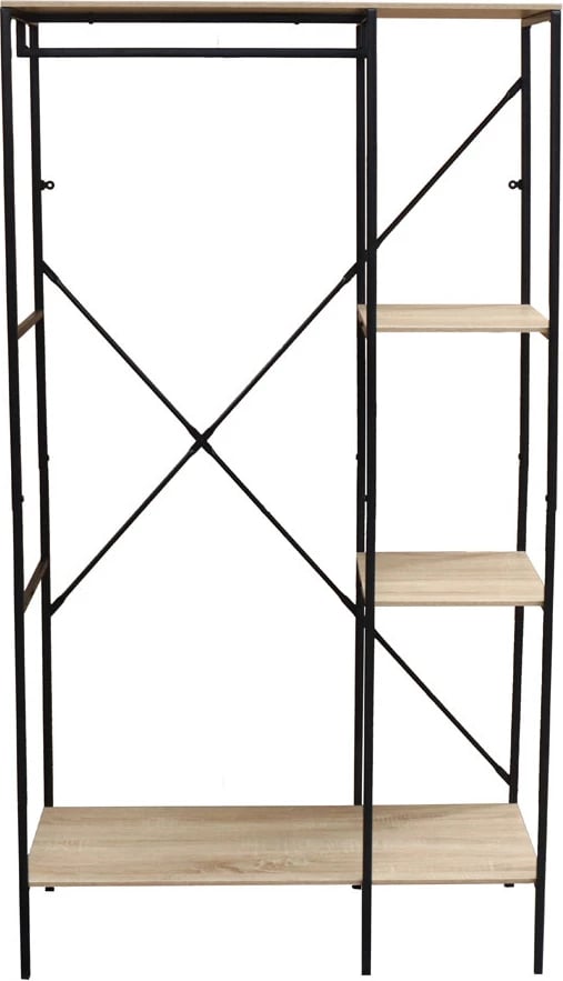 Dollap FREE 90, sonoma e zi, 90x40x165 cm