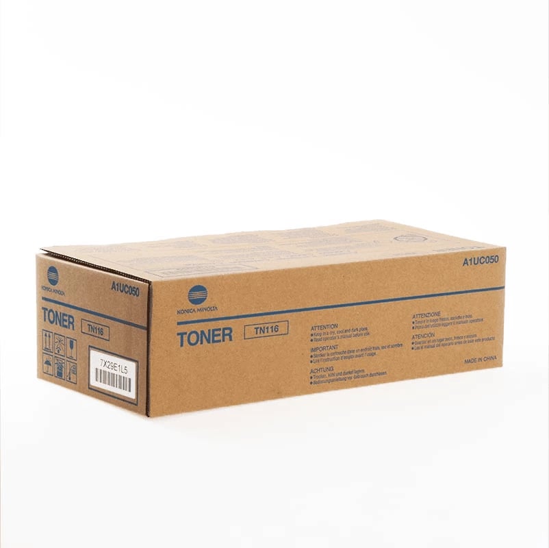 Toner, Konica Minolta, TN116 A1UC050, rendiment 11000 faqe, i zi, paketë dyshe