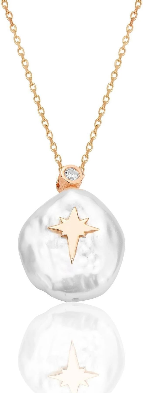 Qafore argjendi Jumeon, ngjyrë ari rozë, SGTL12558