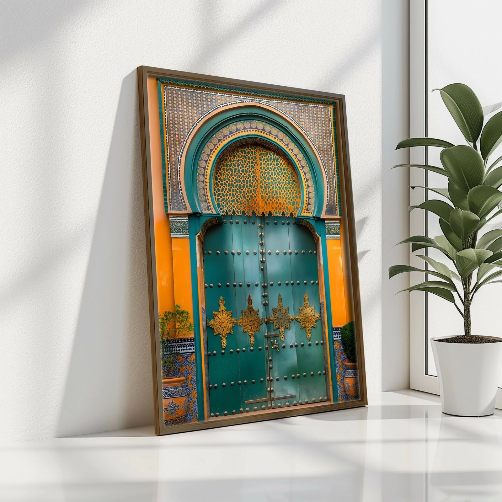 Pikturë dekorative me kornizë MDF, Wallity, GE120-L