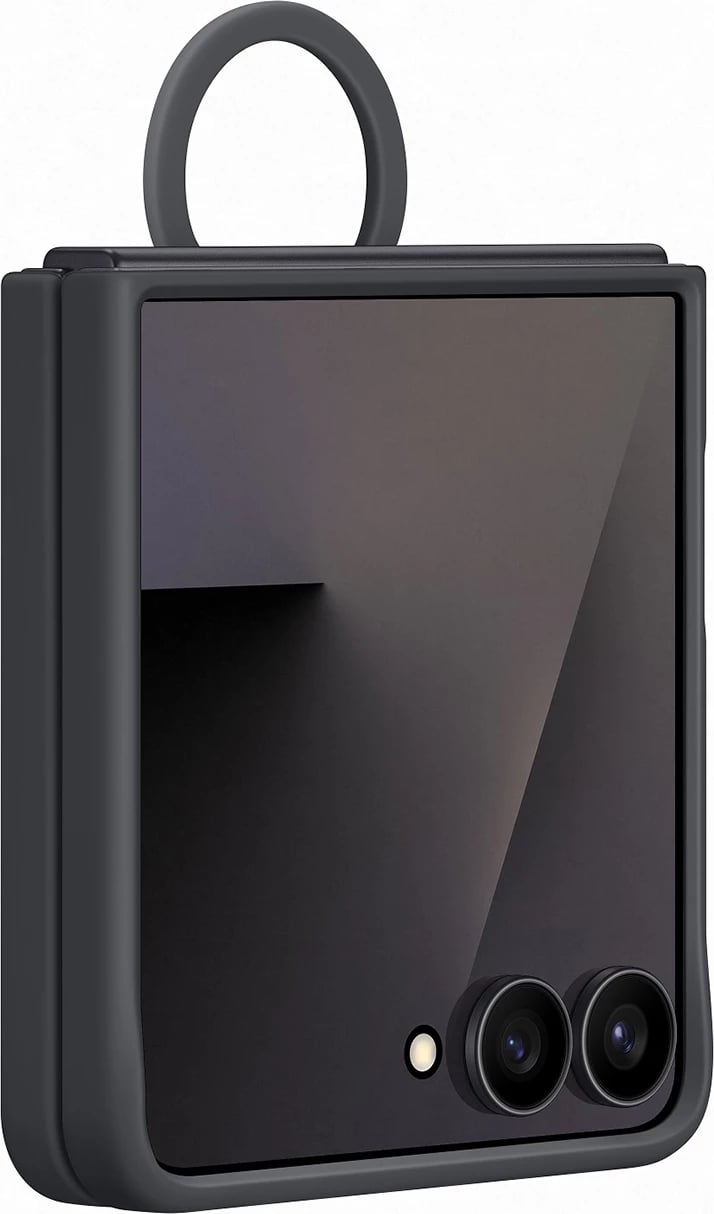 Mbështjellës Samsung Ring Case për Galaxy Z Flip7, i zi