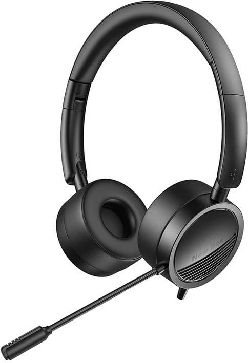 Kufje me tela New Bee NB-H360 me mikrofon, e zezë