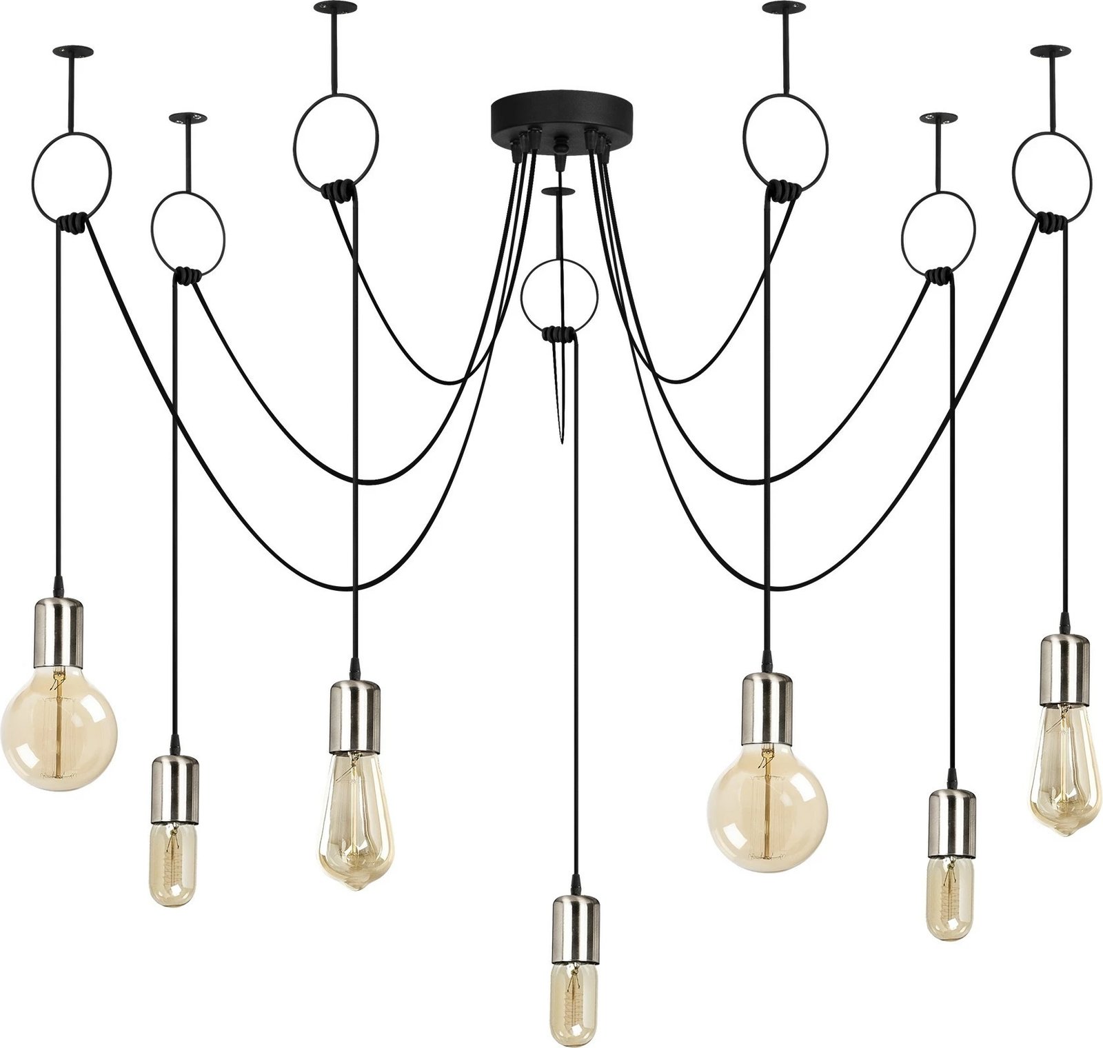 Llambadar Opviq, Sırın - 6846, ngjyrë e zezë dhe nikel