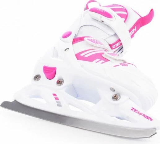 Rollera/Patina për vajza Tempish, të bardha dhe rozë