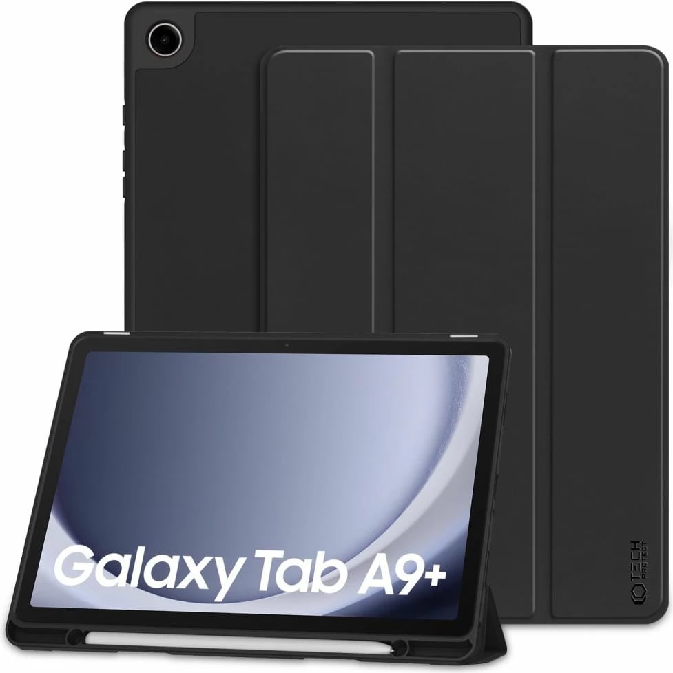 Mbështjellës Tech-Protect SC Pen për Samsung Galaxy Tab A9+ 11&quot; X210/X215/X216, e zezë