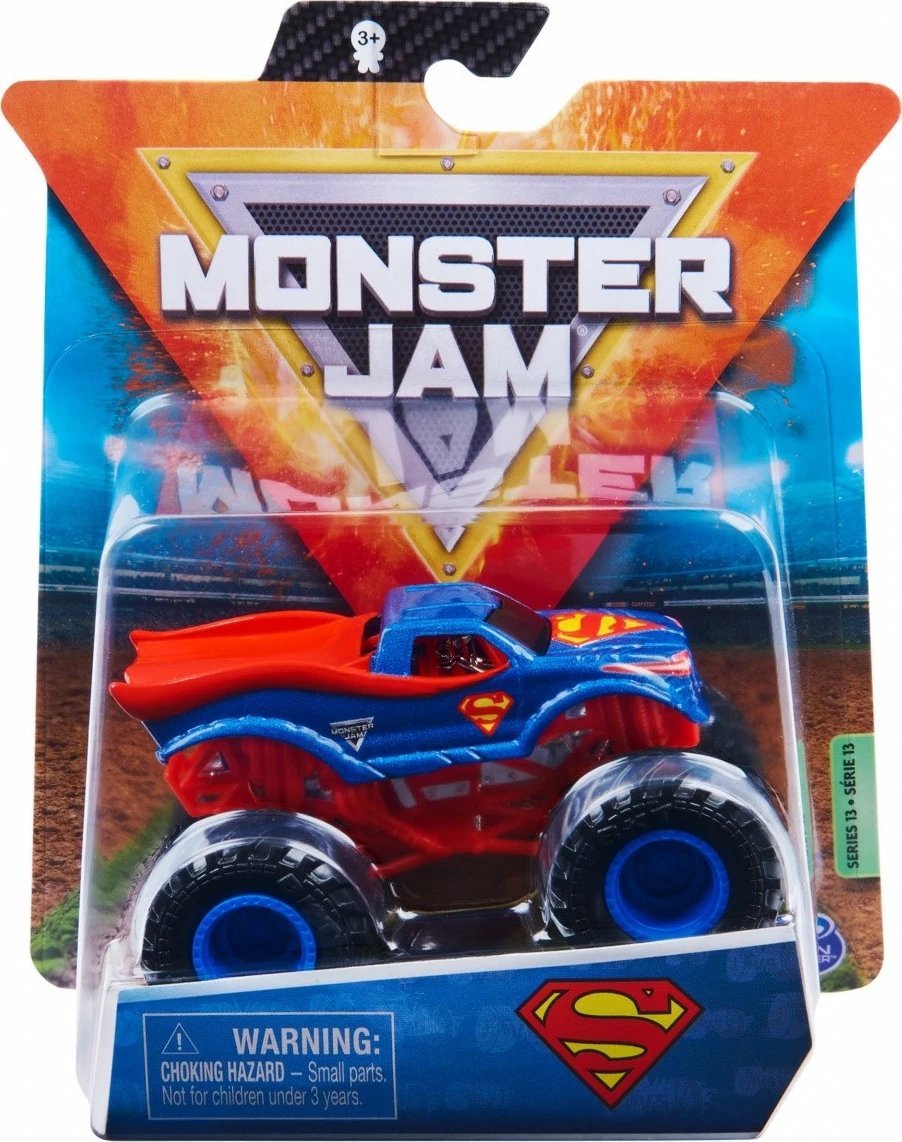 Lodër veturë Monster Jam Spin Master 1:64, metal dhe plastikë, ngjyra të përziera, 1 copë Lodër veturë Monster Jam Spin Master 1:64, metal dhe plastikë, ngjyra të përziera, 1 copë