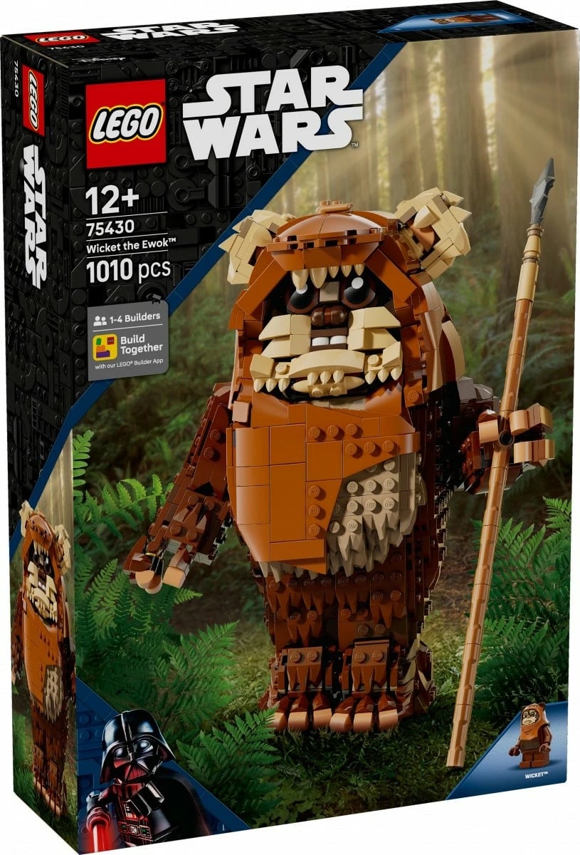 Set LEGO Star Wars 75430 Ewok Wicket, 1010 pjesë, për 12+