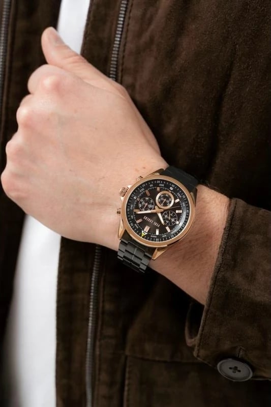 Orë dore për meshkuj Paul Lorens, e zezë