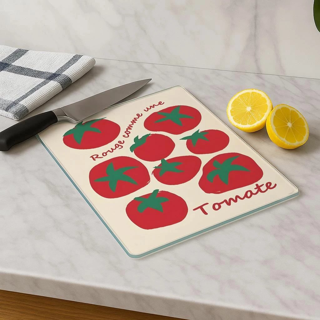 Dërrasë prerëse Hermia, Kes-00052, shumëngjyrëshe, 30x40cm