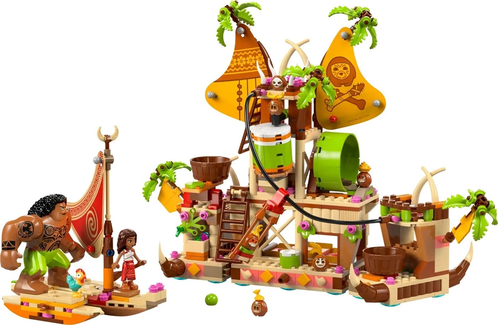 Set LEGO Disney Kakamora Barge 43258, 572 pjesë