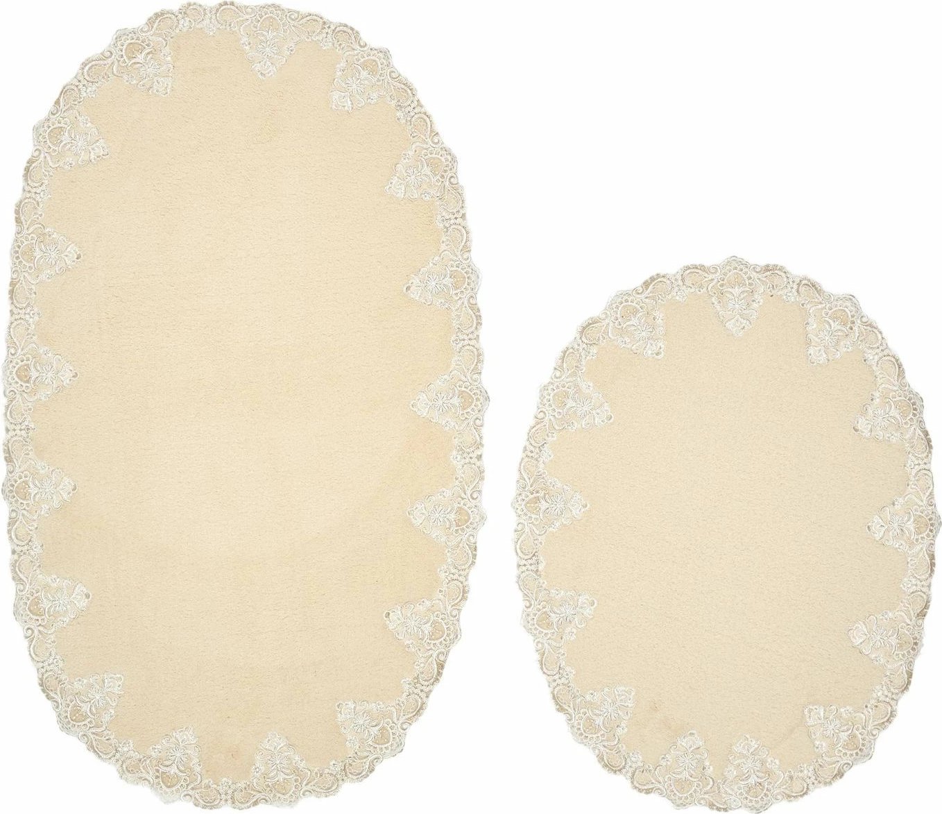 Set tapetash për banjo, 2 copë, Mijolnir Zara Ç, ngjyrë kapuçino