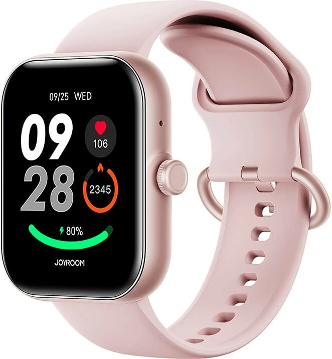 Smartwatch Joyroom Fit-Life JR-FT5 Plus, 1.96", Bluetooth, 300 mAh, Rozë, set me 2 rripa