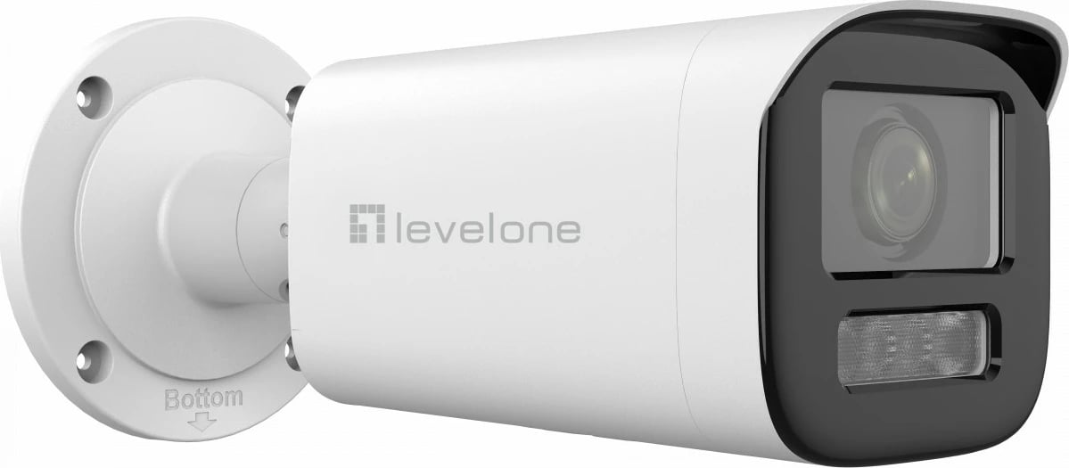 Kamerë IP LevelOne GEMINI Zoom, 2-MP, Zoom, H.265, e bardhë