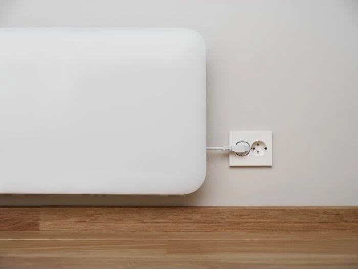 Radiator panel konvektor smart WiFi MILL Invisible PA1300WIFI4 1300W, çelik, i bardhë