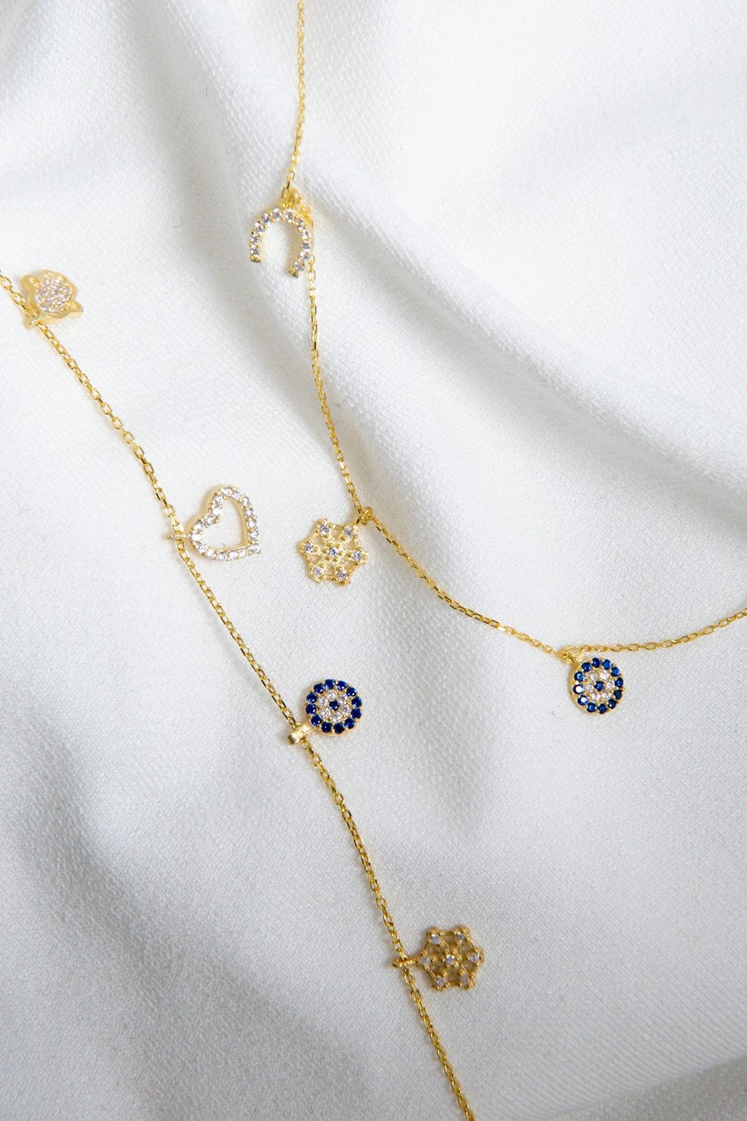 Set varëse dhe byzylyk argjendi, ngjyrë ari, Elika Silver, ELKSLVR7384A Set varëse dhe byzylyk argjendi, ngjyrë ari, Elika Silver, ELKSLVR7384A