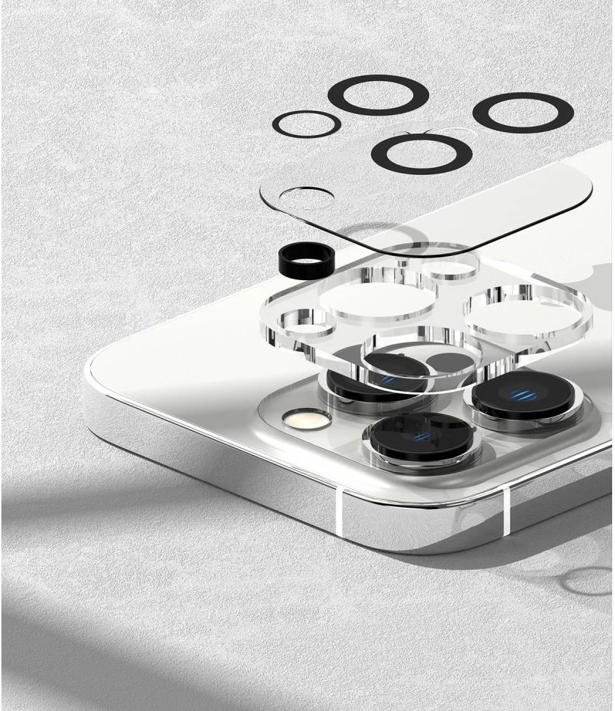 Mbrojtës xhami për kamerë Ringke për iPhone 14 Pro / 14 Pro Max, 2 copë