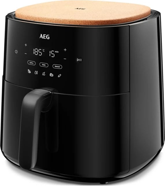 Fritezë me ajër të nxehtë AEG AAF7B, 6.8 L, 1800 W, e zezë