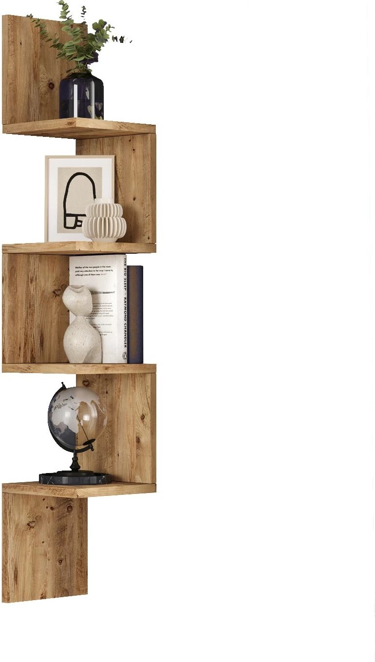 Raft muri Skye Decor, ngjyrë Atlantic Pine, Wl9-A