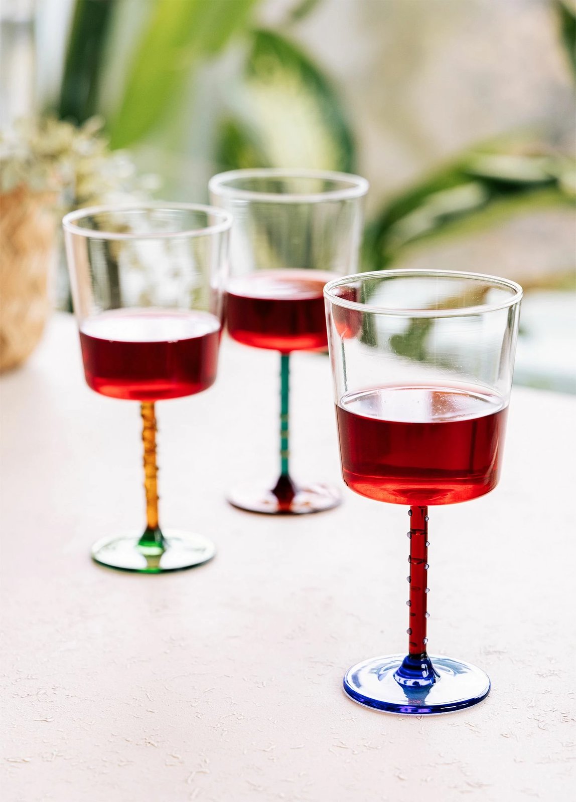 Gotë qelqi Hermia, ngjyrë amber, BRD0082