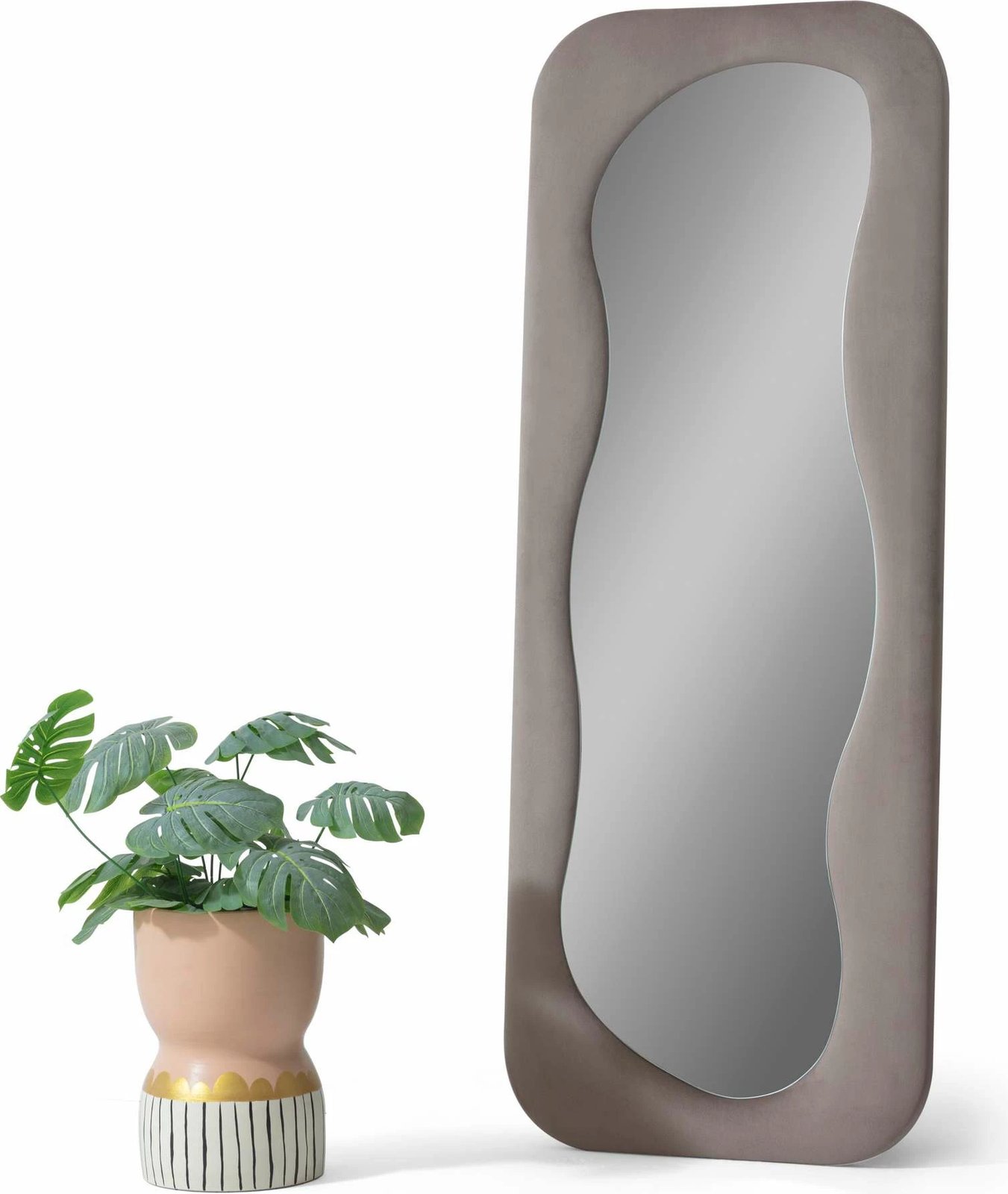 Pasqyrë e gjatë Cheval, ngjyrë mink, Skye Decor