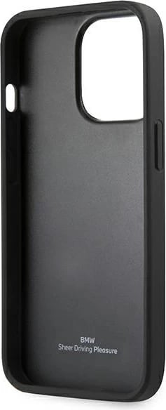 Mbështjellës BMW BMHCP13LRSPPR për iPhone 13/13 Pro 6.1", lëkurë, i kuq