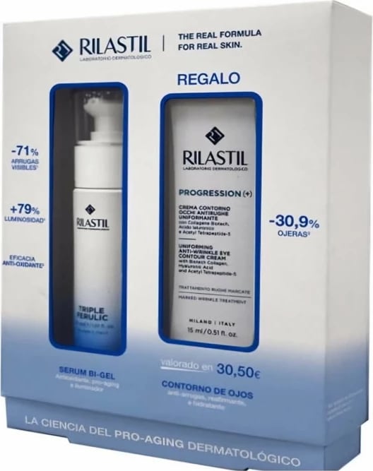 Set për kujdes të fytyrës Rilastil Pro Aging Triple Ferulic Routine, 2 copë, unisex