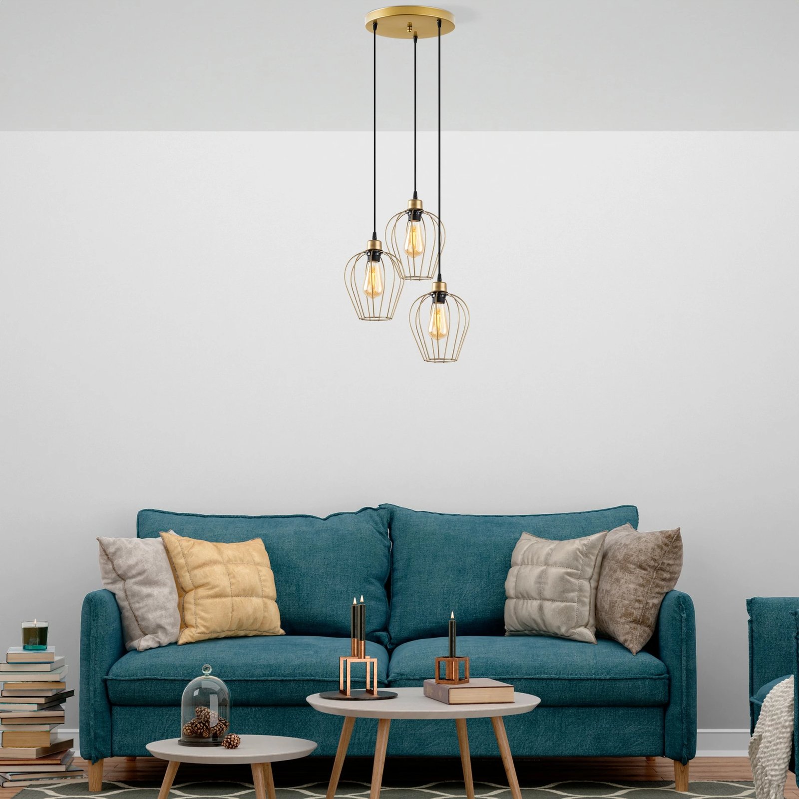 Llambë tavani Opviq, Armut-6707, ngjyrë ari