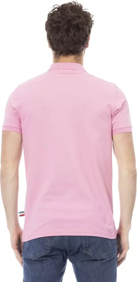 Maicë polo për meshkuj Baldinini Trend, rozë