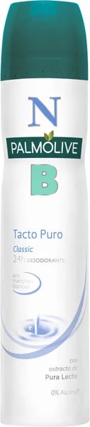 Deodorant spray unisex Palmolive N B Tacto Puro Classic 200ml