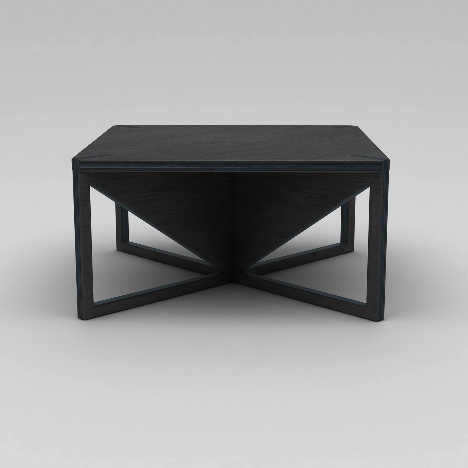 Tavolinë kafeje Skye Decor, ngjyrë e zezë