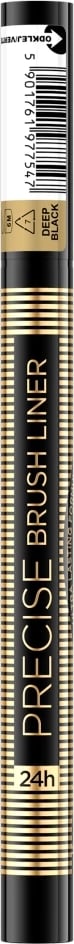 Eyeliner Eveline Cosmetics Precise Brush Liner Deep Black 1 copë